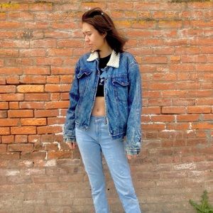 80s JEAN JACKET